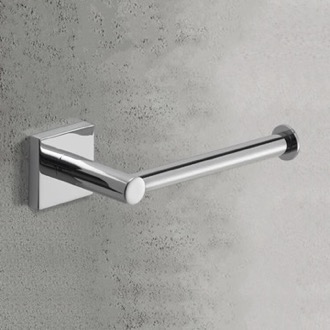 Toilet Paper Holder Toilet Paper Holder, Modern, Chrome Gedy FJ24-13